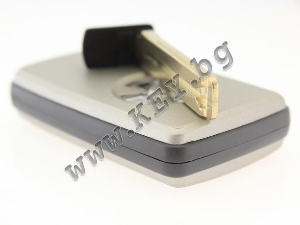 Празна кутийка KEY за смарт ключ за Toyota и авариен ключ с нарайник TOYO-30